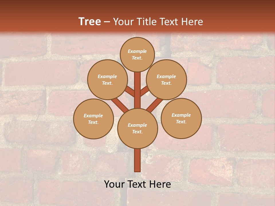 Crack In Brick Wall PowerPoint Template