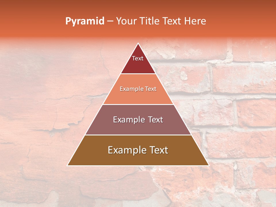 Grunge Brick Texture PowerPoint Template