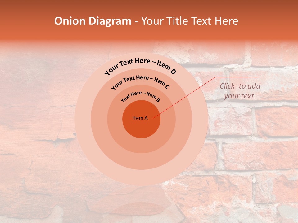 Grunge Brick Texture PowerPoint Template