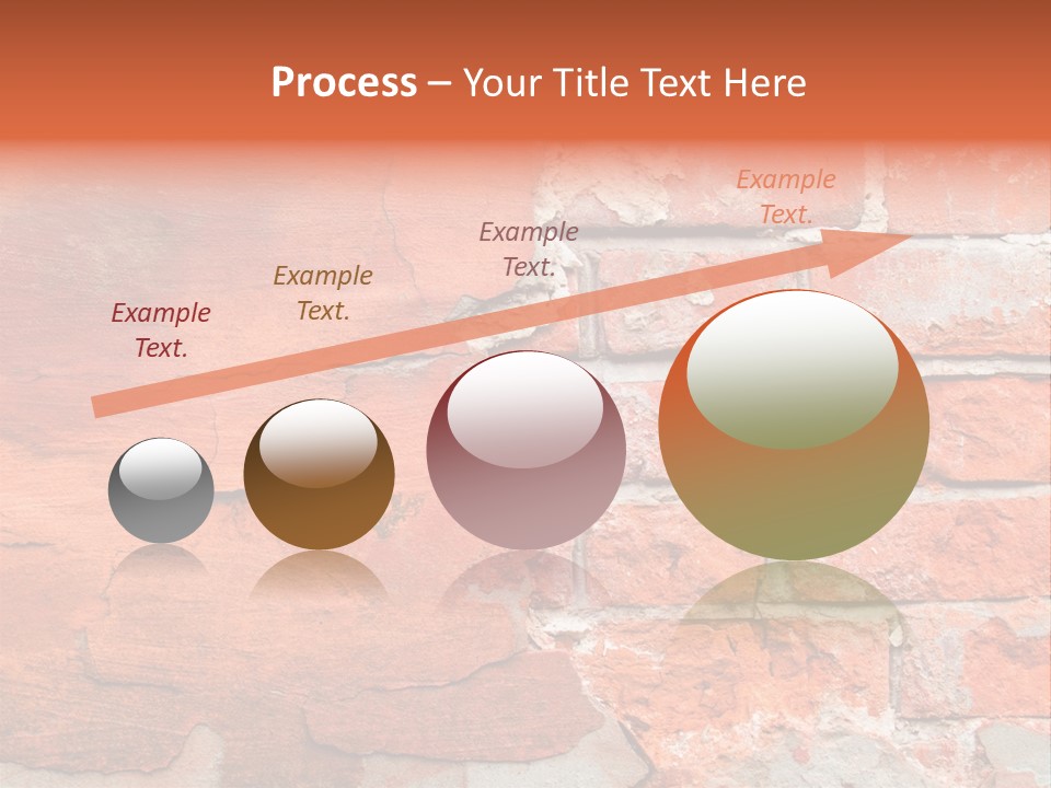 Grunge Brick Texture PowerPoint Template