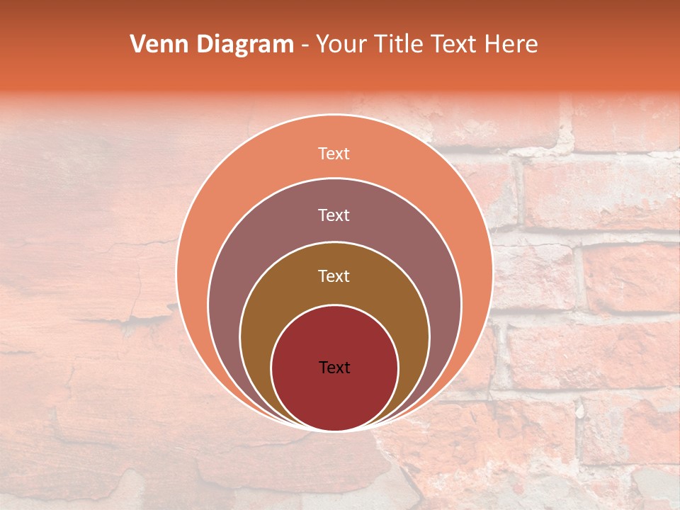 Grunge Brick Texture PowerPoint Template