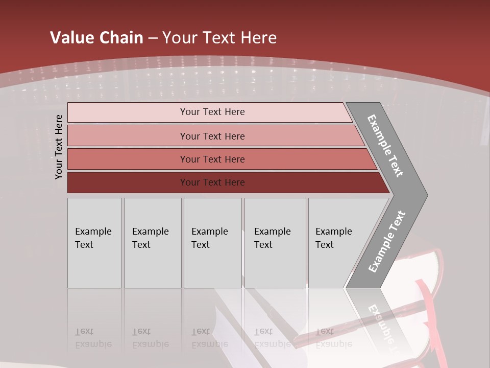 Legal Books On Table - South African Law Reports PowerPoint Template