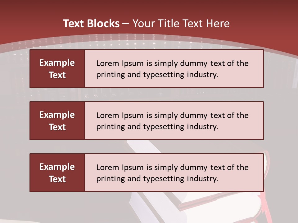 Legal Books On Table - South African Law Reports PowerPoint Template
