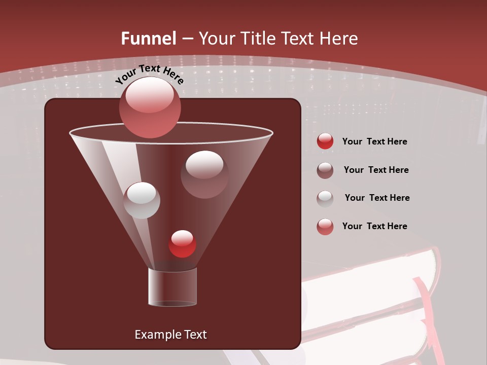 Legal Books On Table - South African Law Reports PowerPoint Template