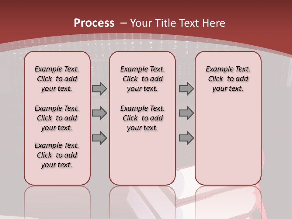 Legal Books On Table - South African Law Reports PowerPoint Template