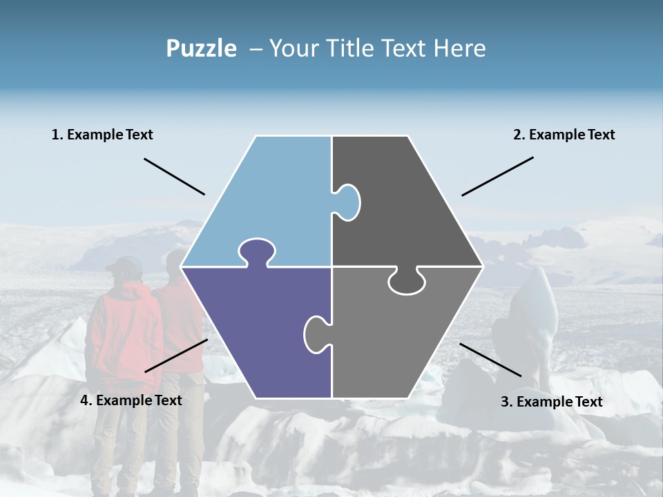 Warm And Golden Lite Saxophone Against Reflective Background With Copy Space PowerPoint Template