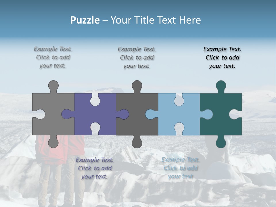 Warm And Golden Lite Saxophone Against Reflective Background With Copy Space PowerPoint Template