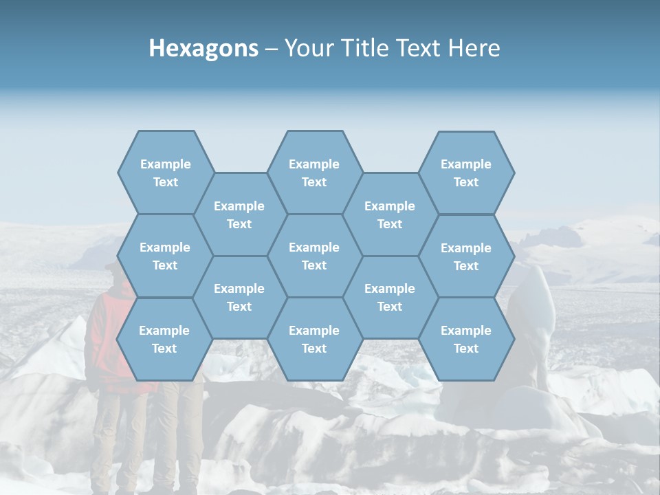 Warm And Golden Lite Saxophone Against Reflective Background With Copy Space PowerPoint Template