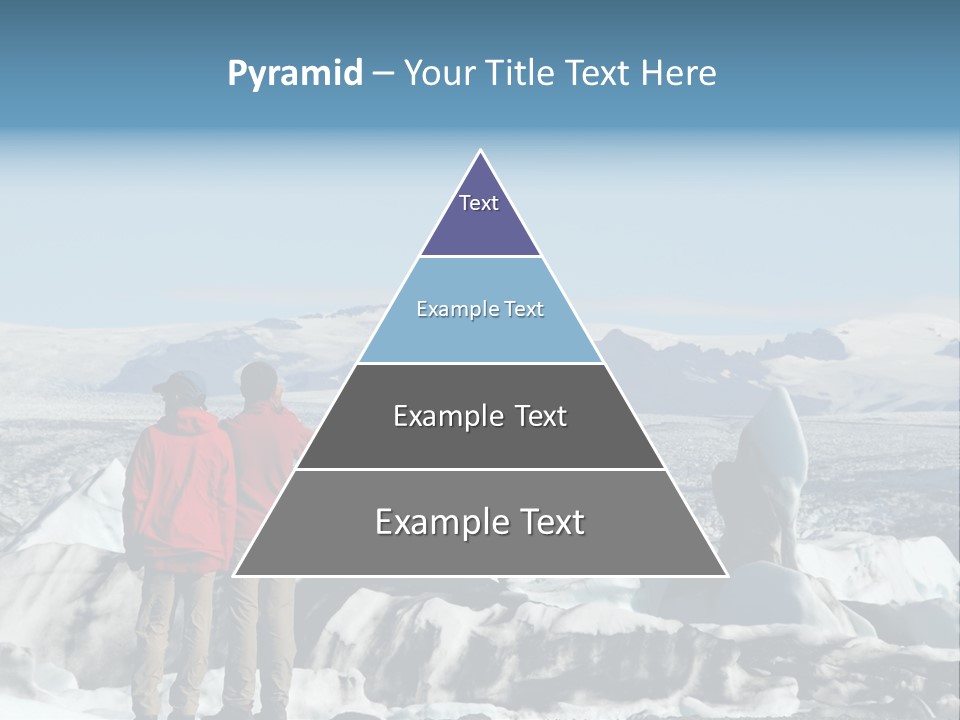 Warm And Golden Lite Saxophone Against Reflective Background With Copy Space PowerPoint Template