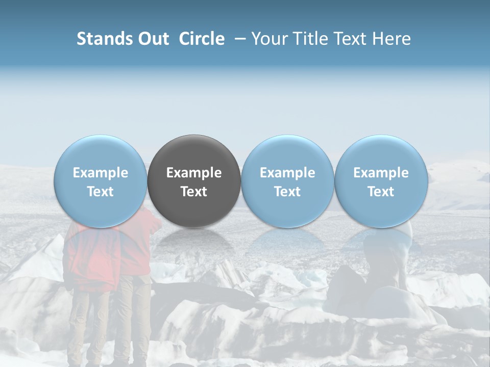 Warm And Golden Lite Saxophone Against Reflective Background With Copy Space PowerPoint Template