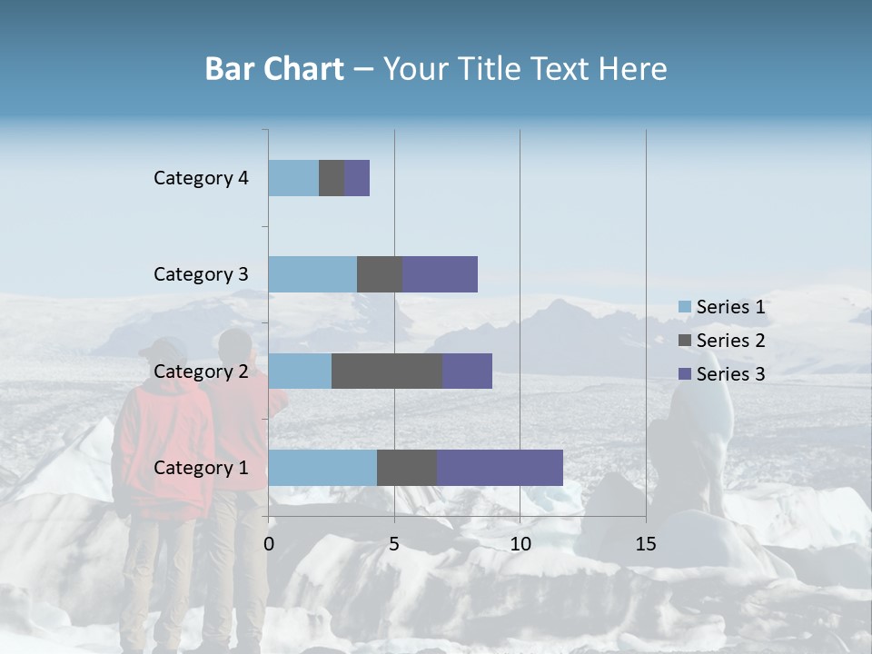 Warm And Golden Lite Saxophone Against Reflective Background With Copy Space PowerPoint Template