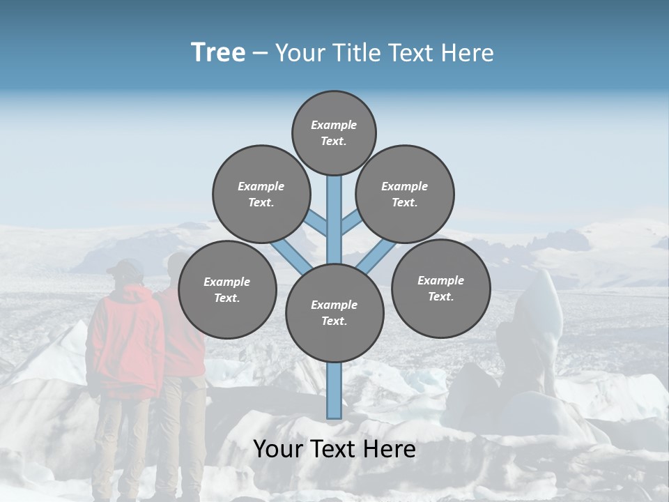 Warm And Golden Lite Saxophone Against Reflective Background With Copy Space PowerPoint Template