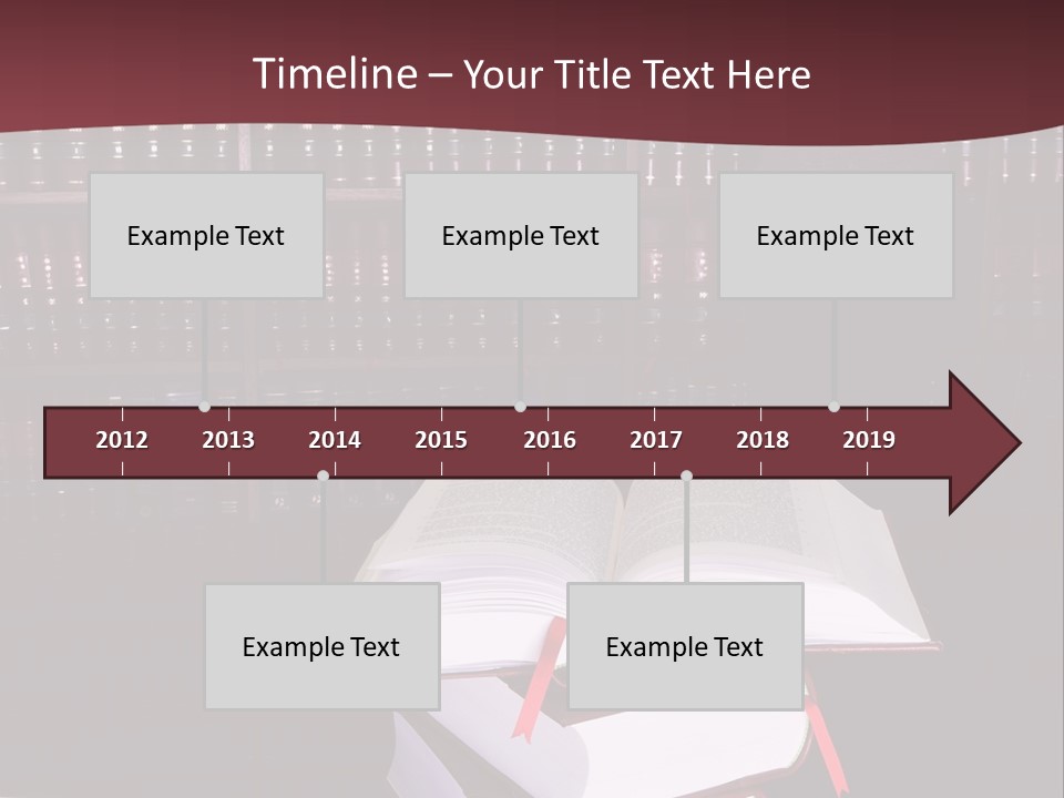 Legal Books On Table - South African Law Reports - Intern Doing Research PowerPoint Template