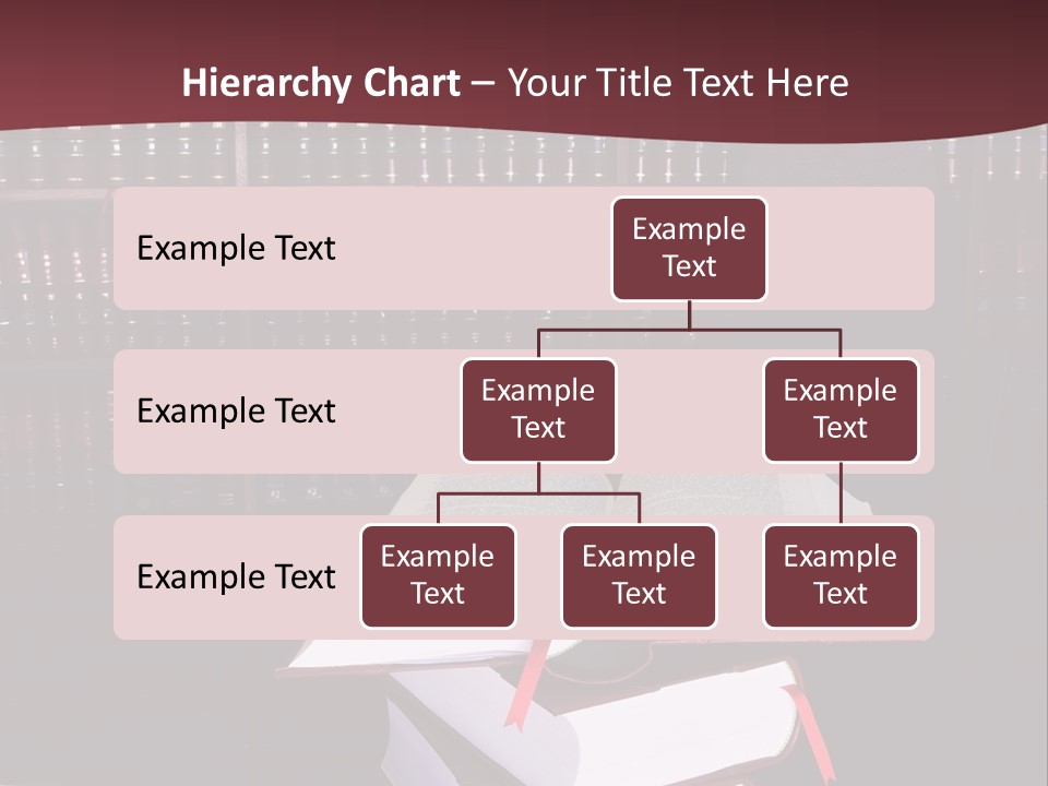 Legal Books On Table - South African Law Reports - Intern Doing Research PowerPoint Template