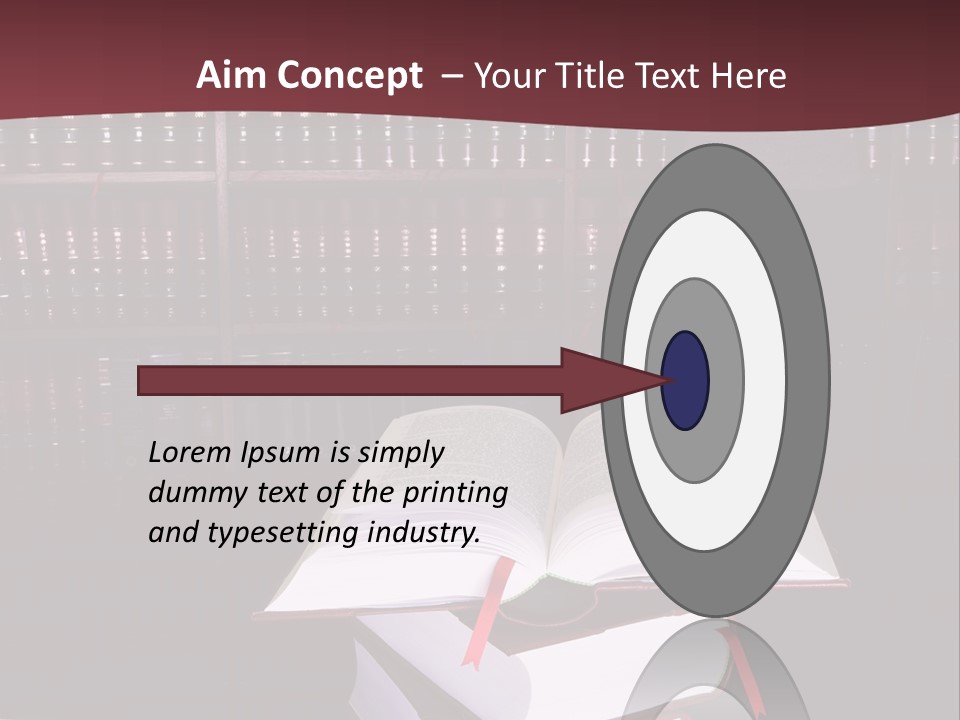 Legal Books On Table - South African Law Reports - Intern Doing Research PowerPoint Template