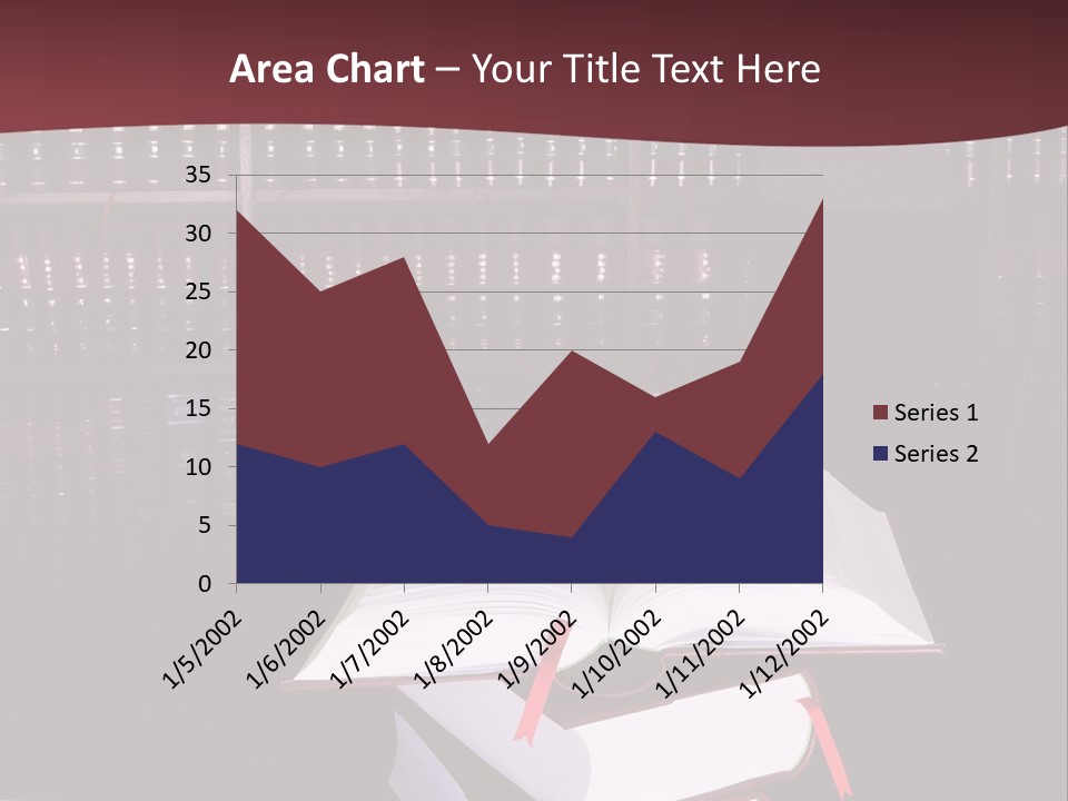 Legal Books On Table - South African Law Reports - Intern Doing Research PowerPoint Template