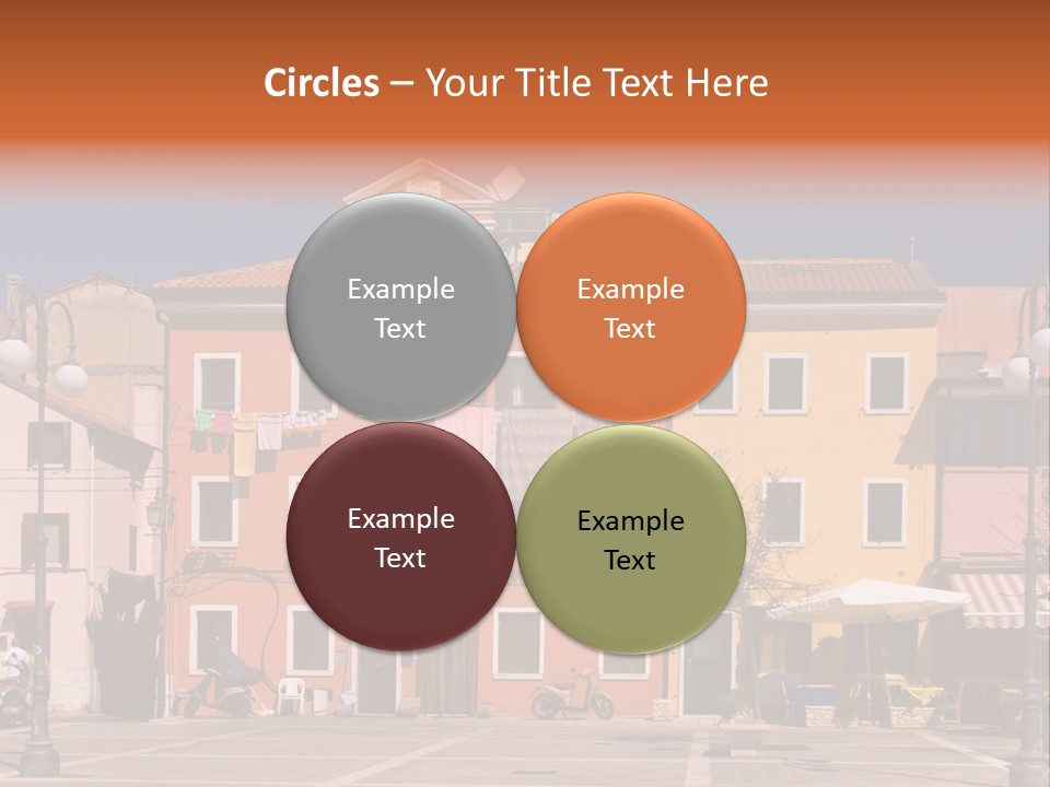Houses In Italy PowerPoint Template