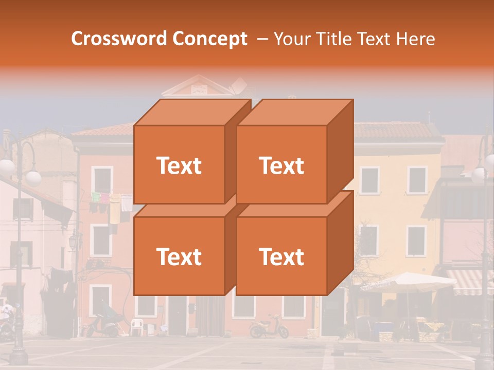 Houses In Italy PowerPoint Template