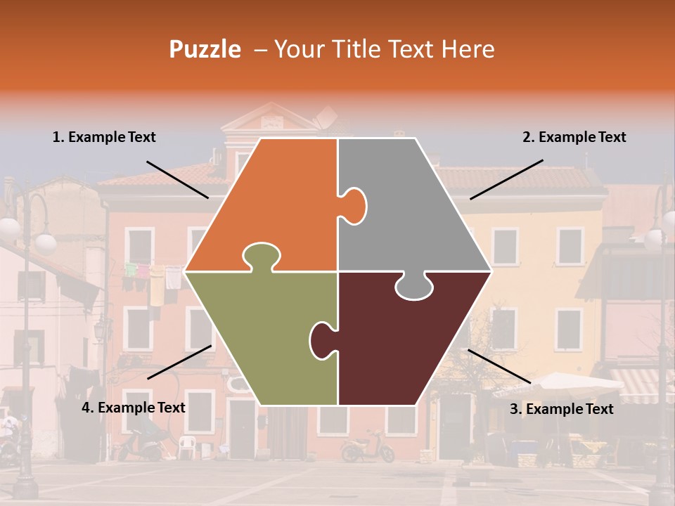 Houses In Italy PowerPoint Template