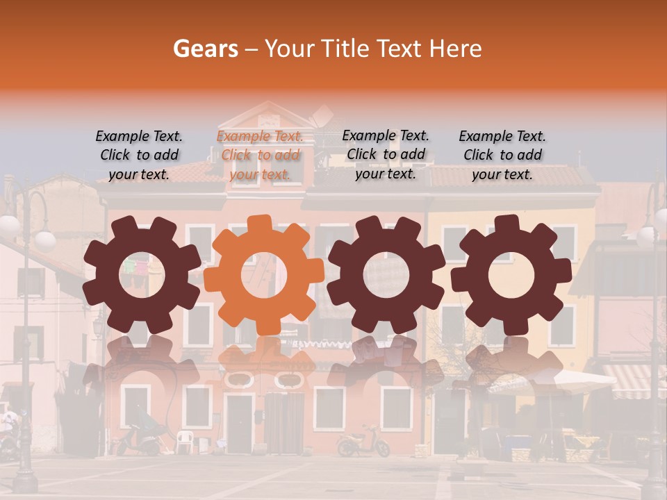 Houses In Italy PowerPoint Template