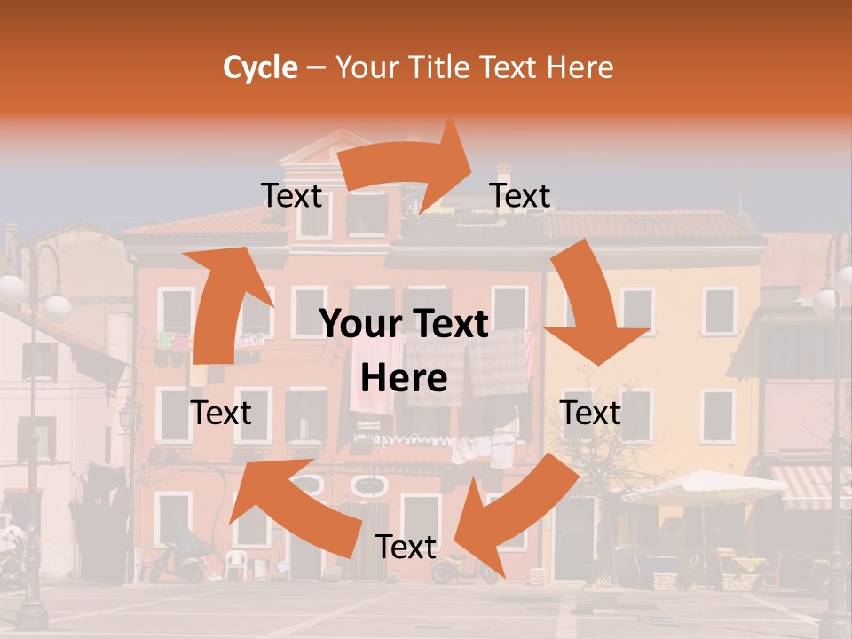 Houses In Italy PowerPoint Template