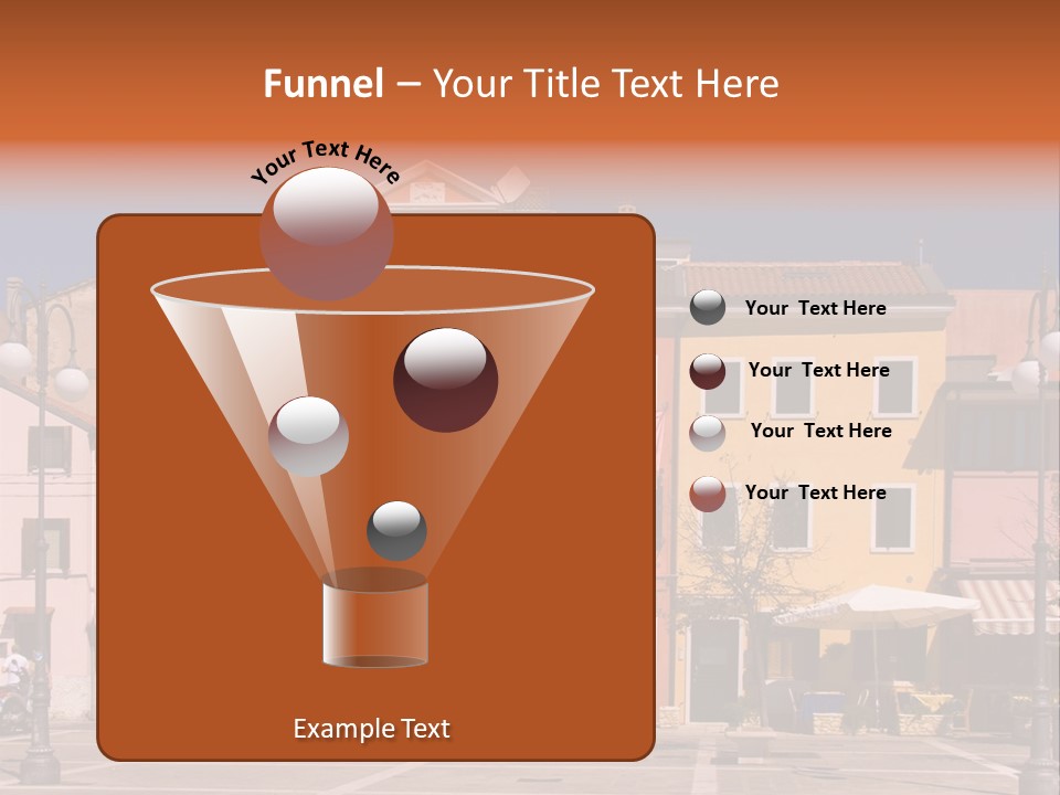 Houses In Italy PowerPoint Template