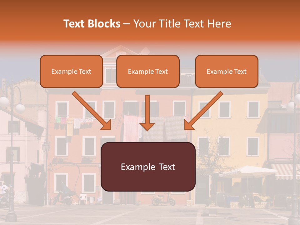 Houses In Italy PowerPoint Template