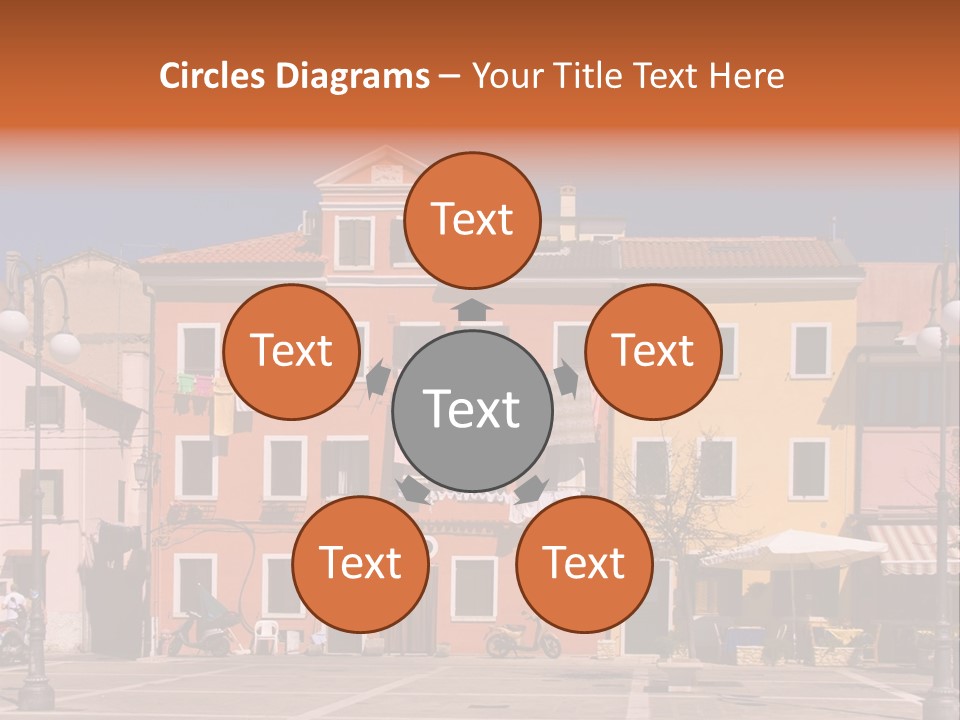 Houses In Italy PowerPoint Template