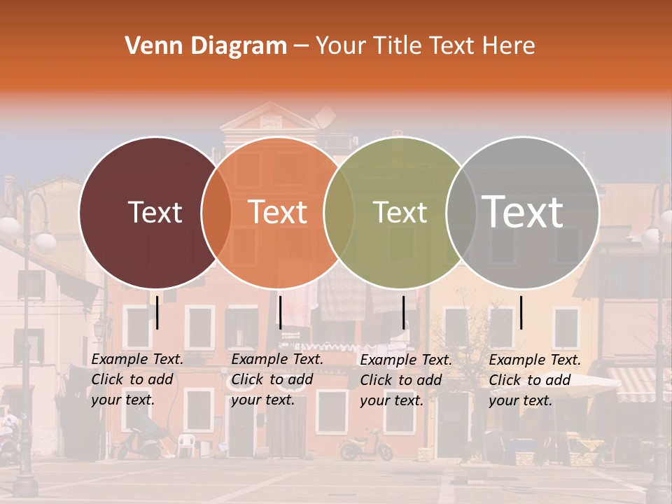 Houses In Italy PowerPoint Template