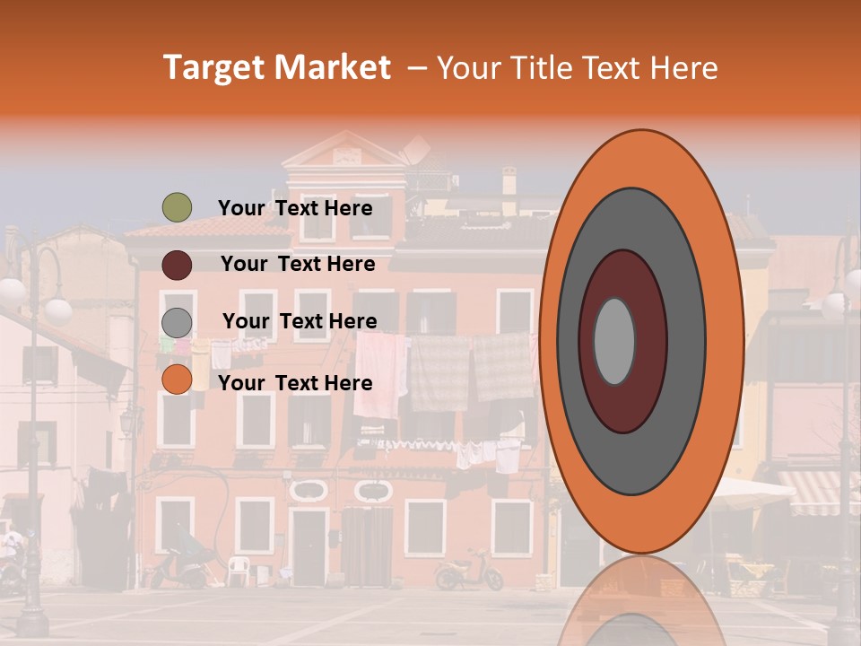 Houses In Italy PowerPoint Template