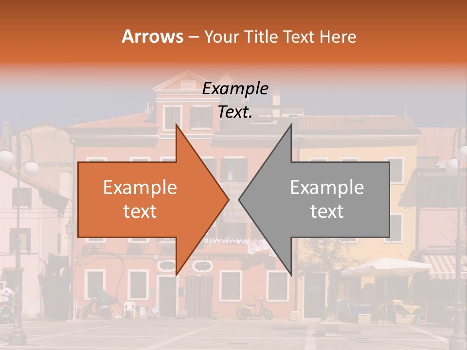 Houses In Italy PowerPoint Template