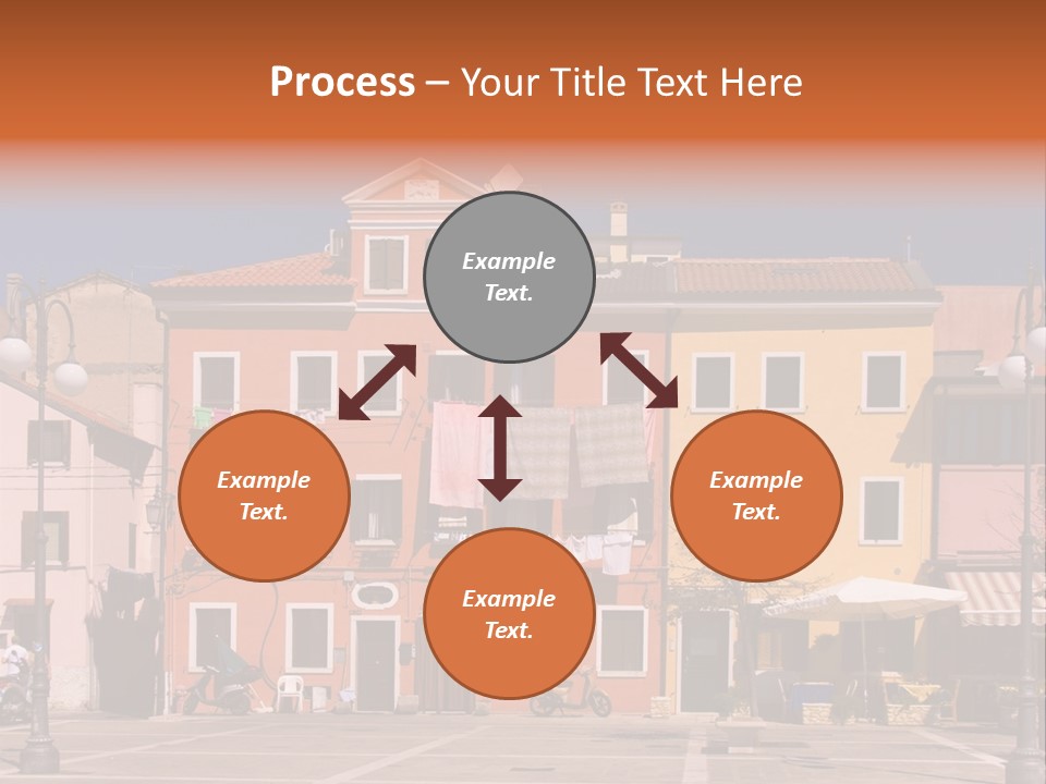 Houses In Italy PowerPoint Template