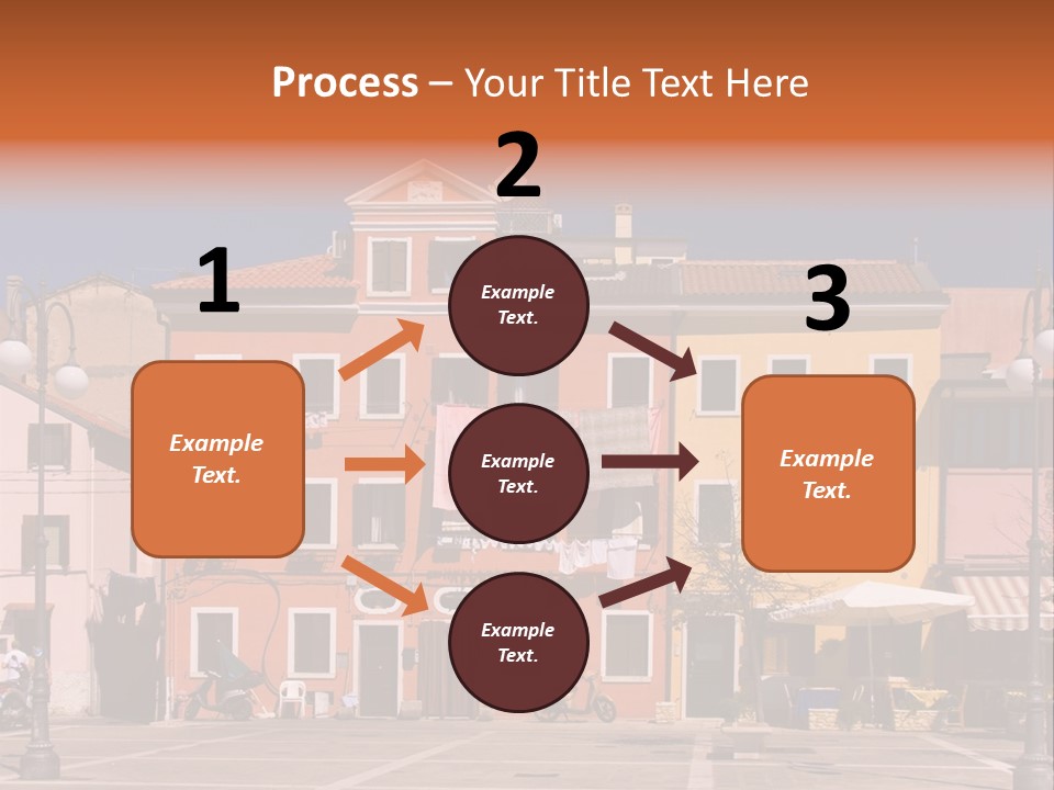 Houses In Italy PowerPoint Template