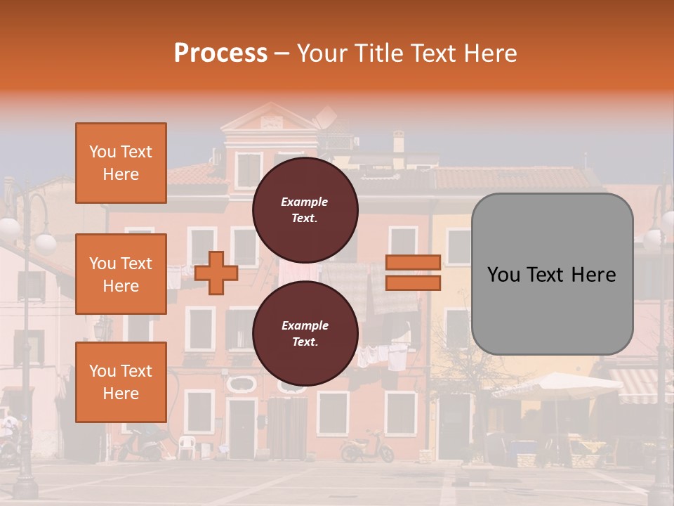 Houses In Italy PowerPoint Template