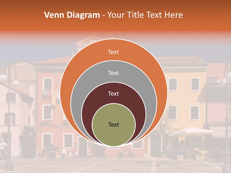Houses In Italy PowerPoint Template