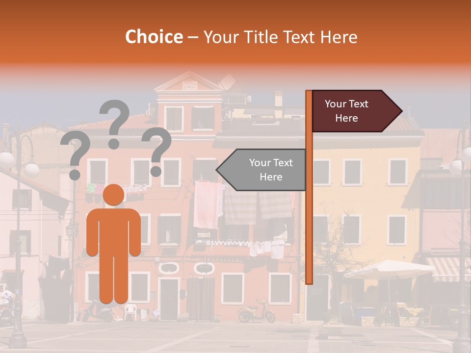 Houses In Italy PowerPoint Template