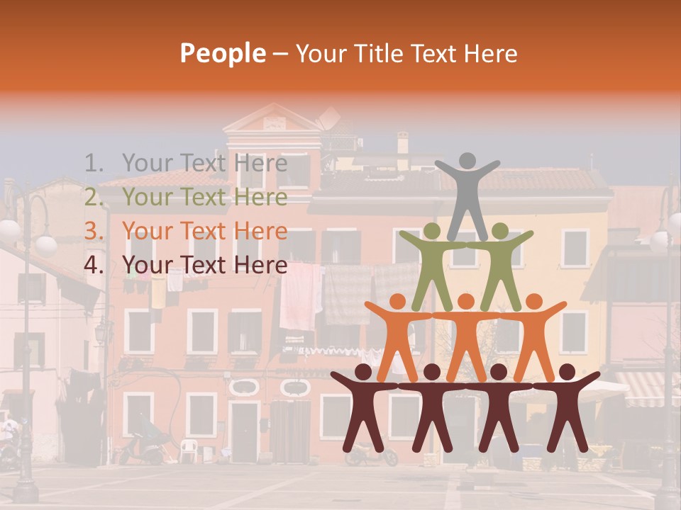 Houses In Italy PowerPoint Template