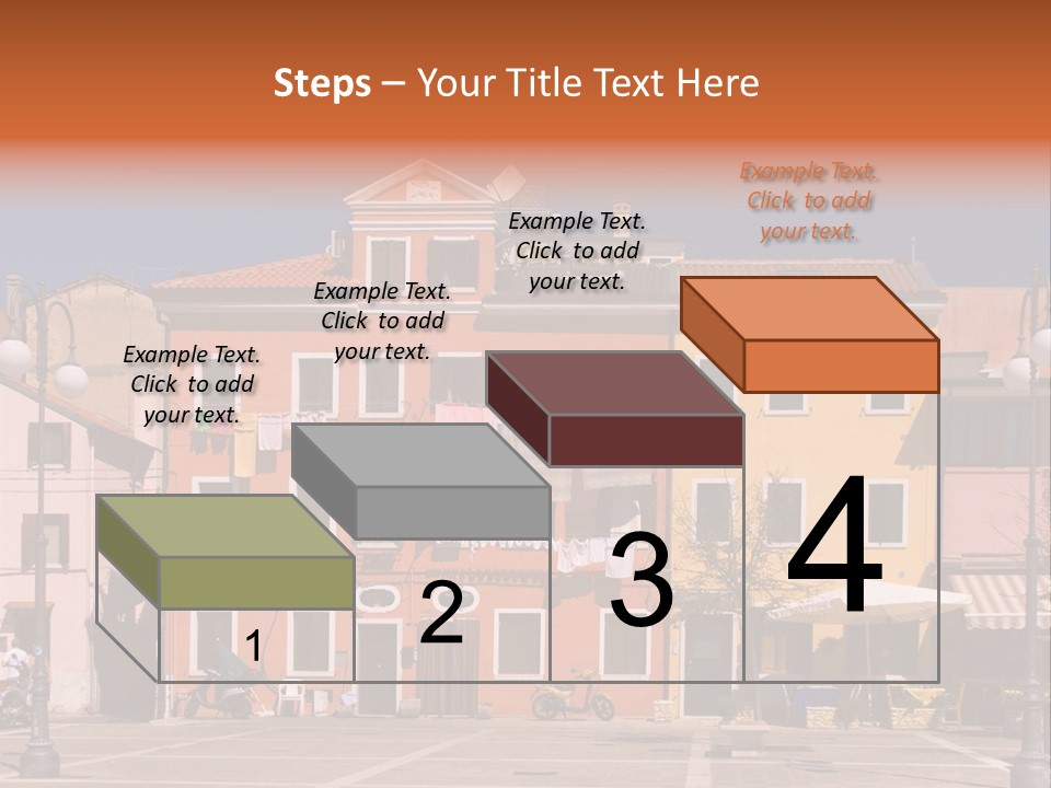 Houses In Italy PowerPoint Template