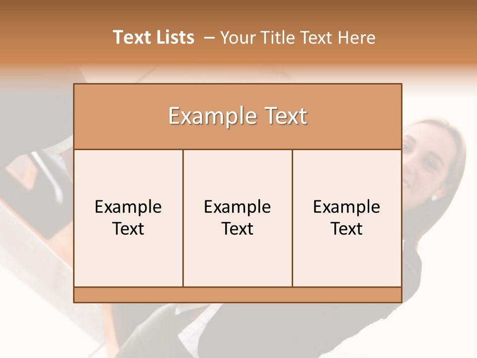 Business Deal In An Office - Focus Is On The Hands PowerPoint Template
