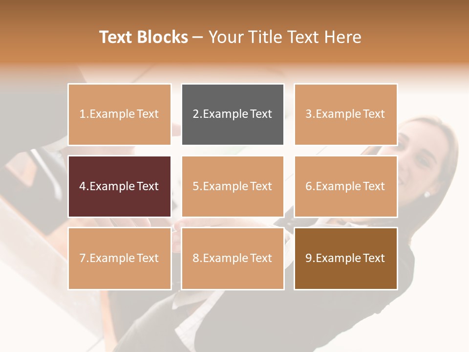 Business Deal In An Office - Focus Is On The Hands PowerPoint Template