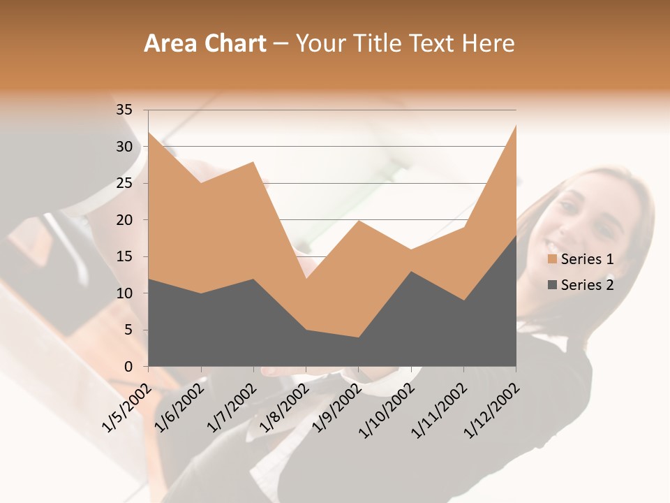Business Deal In An Office - Focus Is On The Hands PowerPoint Template