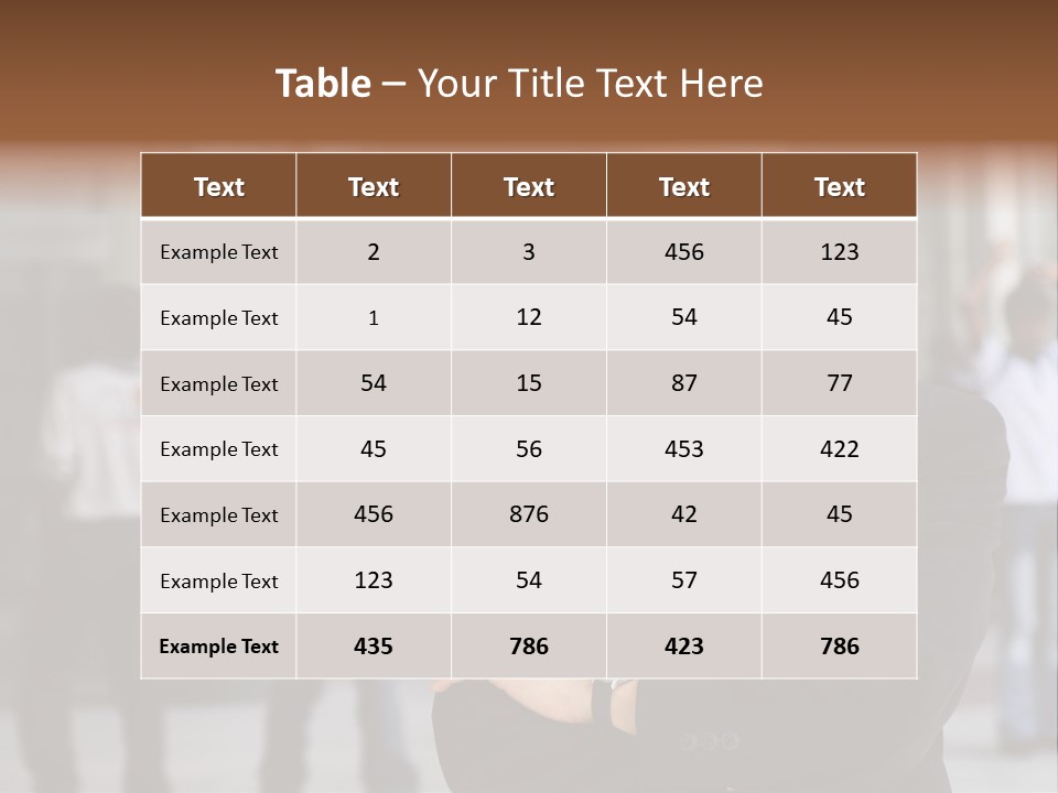 Good Looking Asian Business Man Standing With Arms Folded. PowerPoint Template