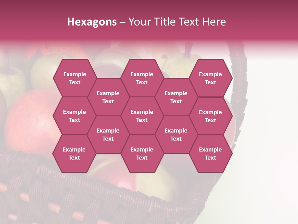 Fruits In Basket PowerPoint Template