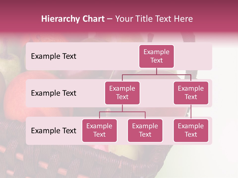 Fruits In Basket PowerPoint Template