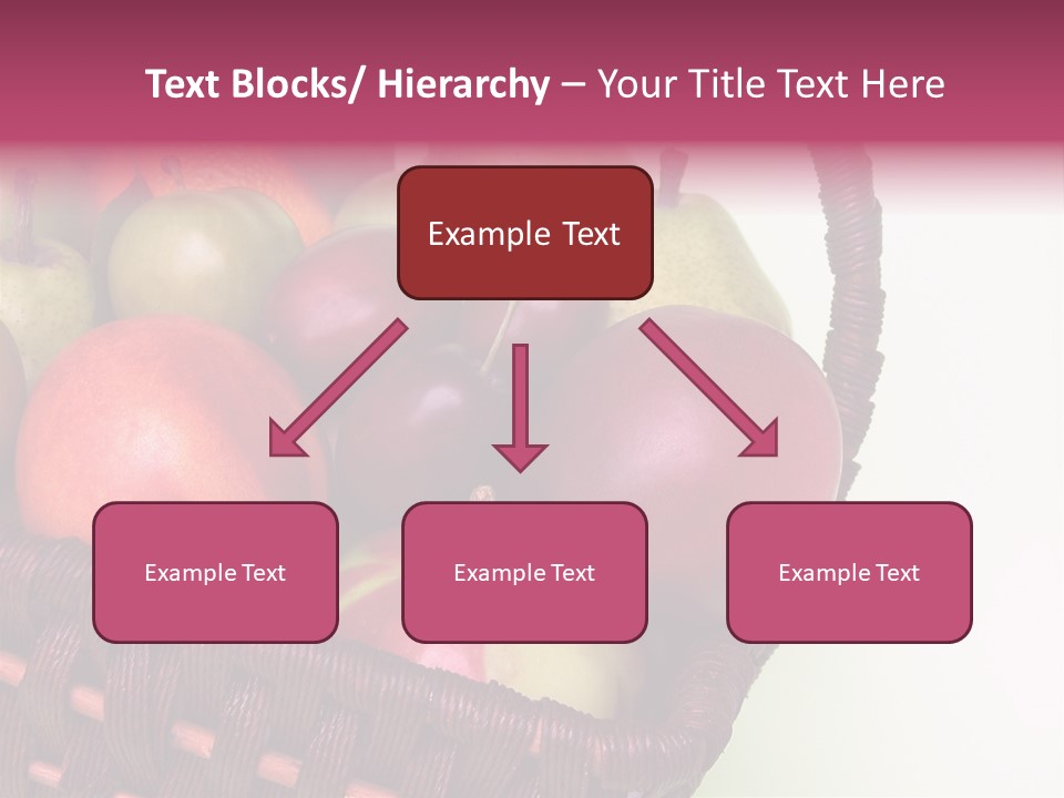 Fruits In Basket PowerPoint Template