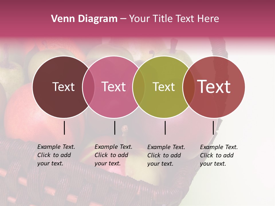 Fruits In Basket PowerPoint Template