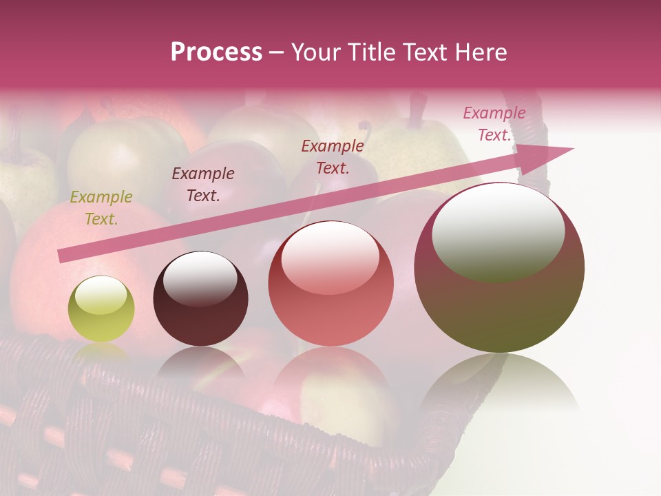 Fruits In Basket PowerPoint Template