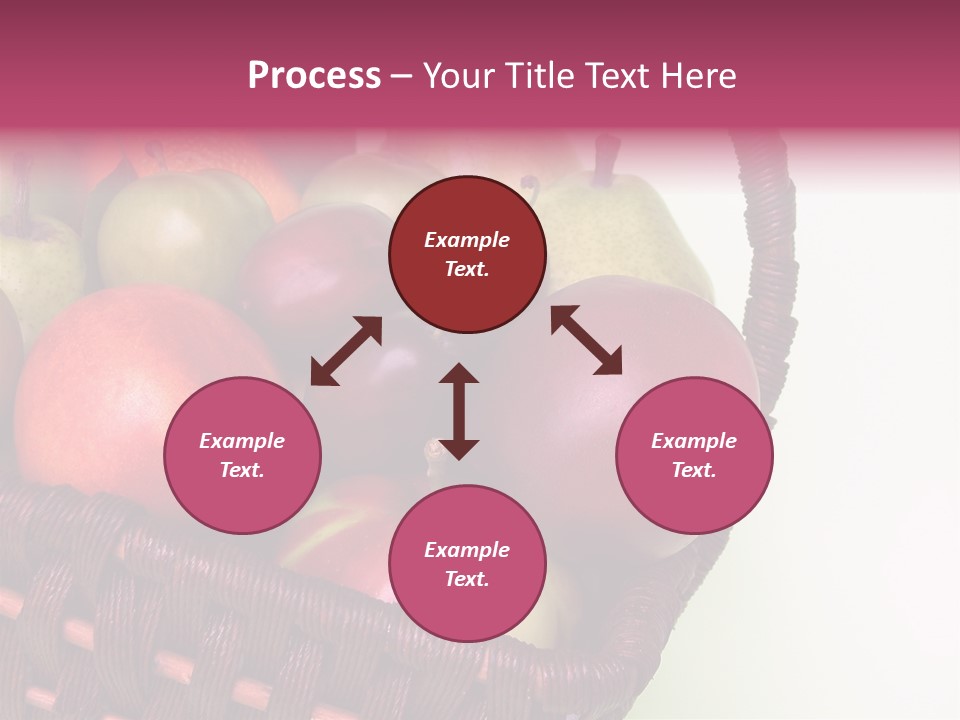 Fruits In Basket PowerPoint Template