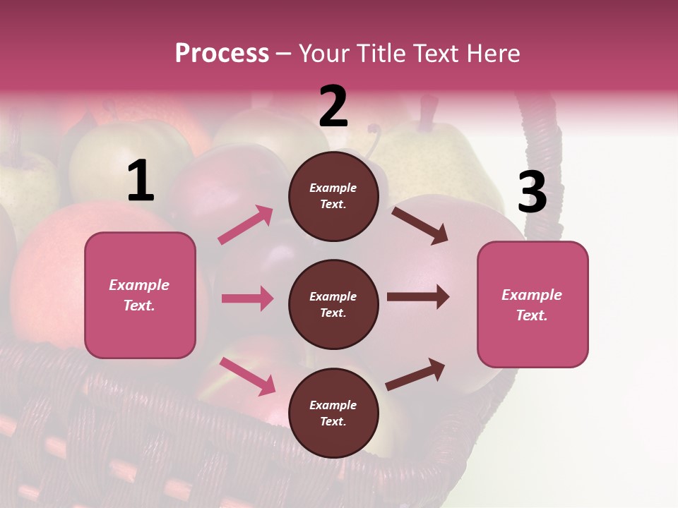 Fruits In Basket PowerPoint Template