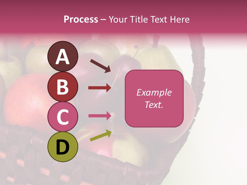 Fruits In Basket PowerPoint Template